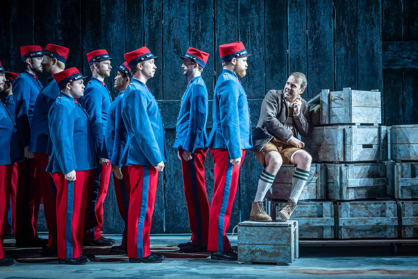 The Daughter of the Regiment (Grange Park Opera 2024) - Chorus